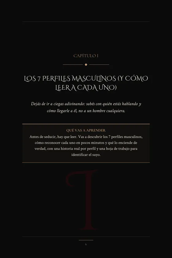 Capítulo I · Los 7 perfiles